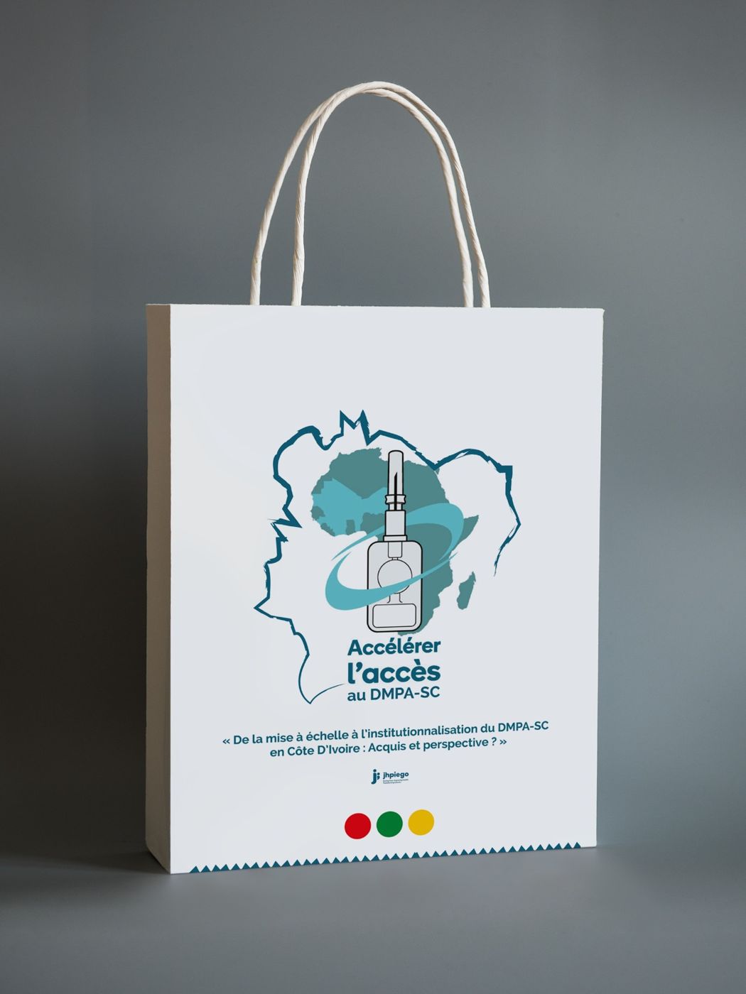 Jhpiego · Maquette du sac DMPA-SC