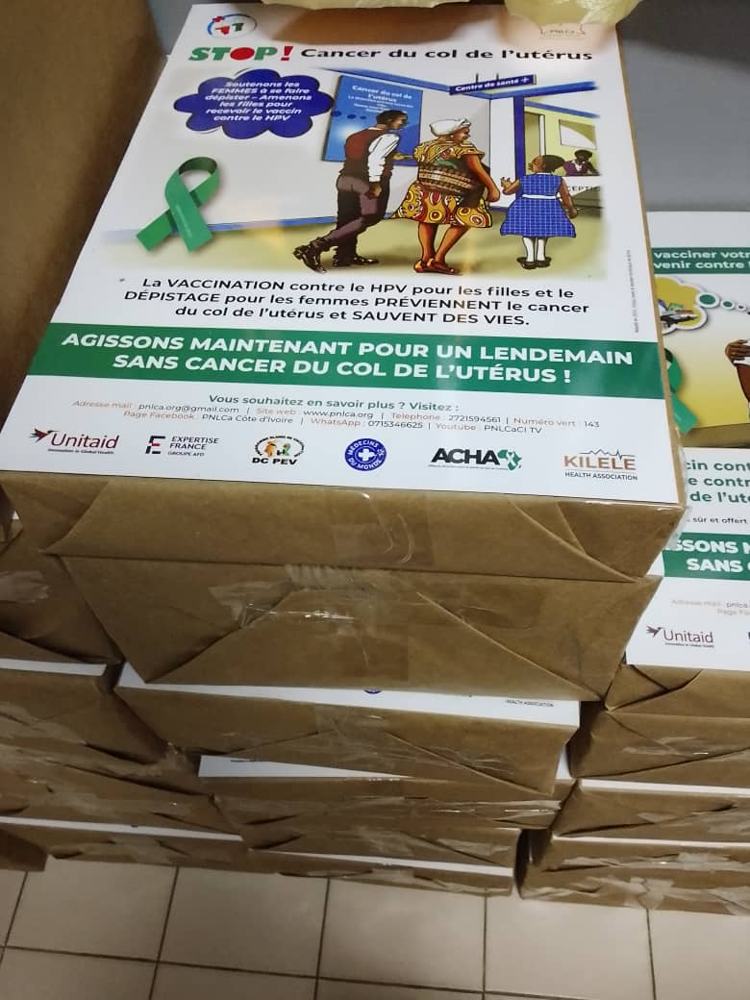 PAC-CI / PNLCa · Affiches « Stop ! Cancer du col »